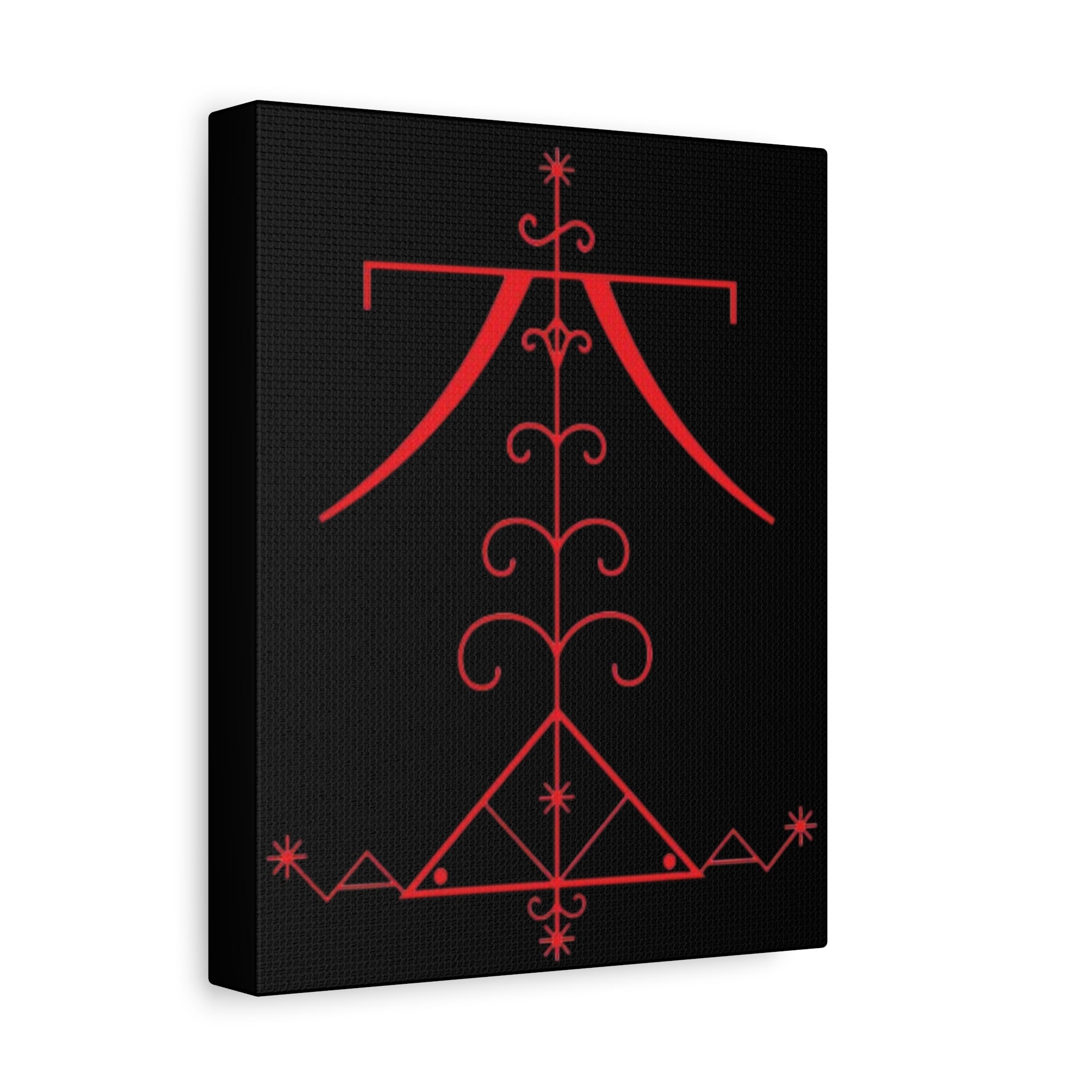 Ogou Feray Matte Canvas, Stretched, 1.25"