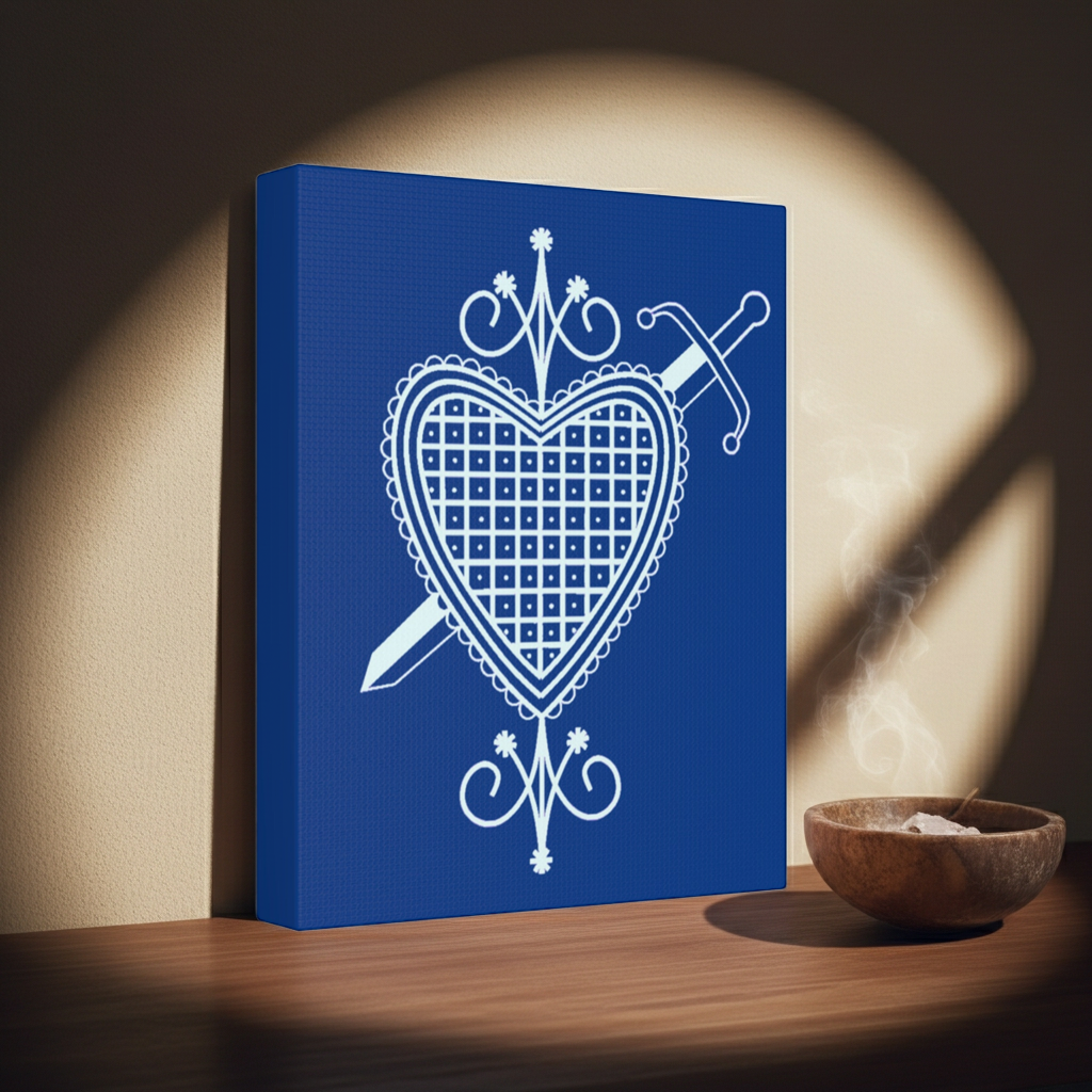 Matte Canvas of Èzili Dant_Ò